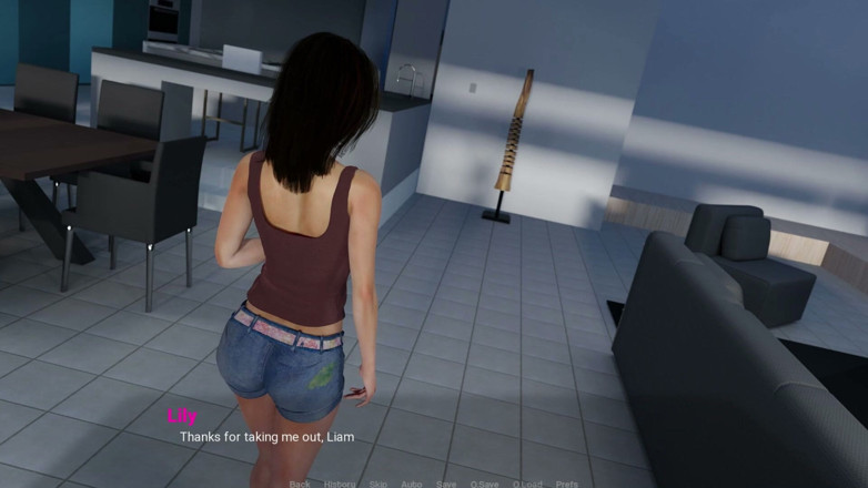 3D Cartoon Porn: Away From Home 43 - Liam and Lily Fuck in the Dressing...