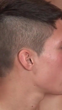 Amazoing bukkake with younstraight twinks