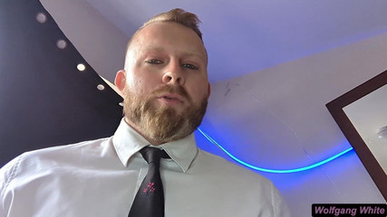 WolfgangWhite: Dominantní Jd Vance stříká na obličej nerozhodnutého voliče - POV Roleplay -...