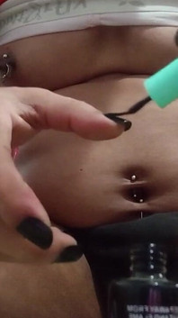 Beautiful Sexy Transgender Pant Nails