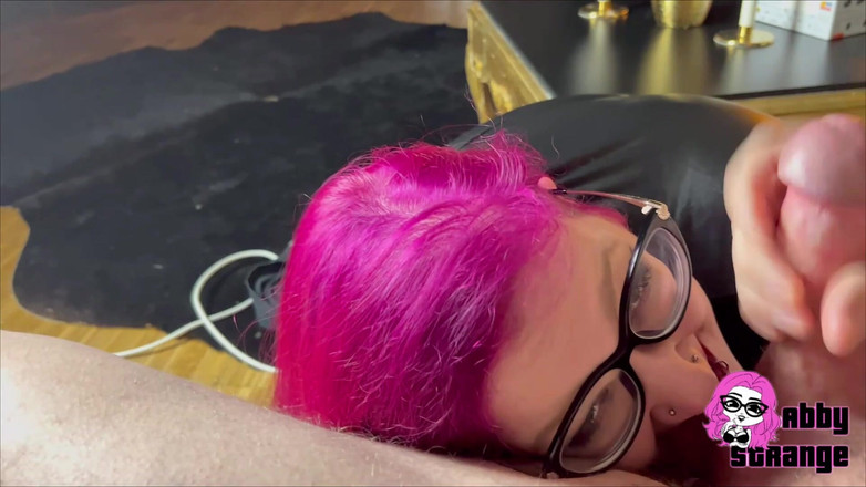 Abby Strange: Deutsche BBW Abby Strange: Arsch Wackeln, Eier Lecken Und Sperma...