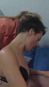 Mature Man Fucks Young Girl and Cums on Her Ass