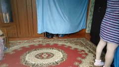 Kitty_Cross: Lelaki pondan comel menarik peluh terlampau besar di kaki terdedah