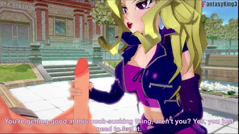 Fantasy king: Mai Valentine, pipe - Yu Gi Oh