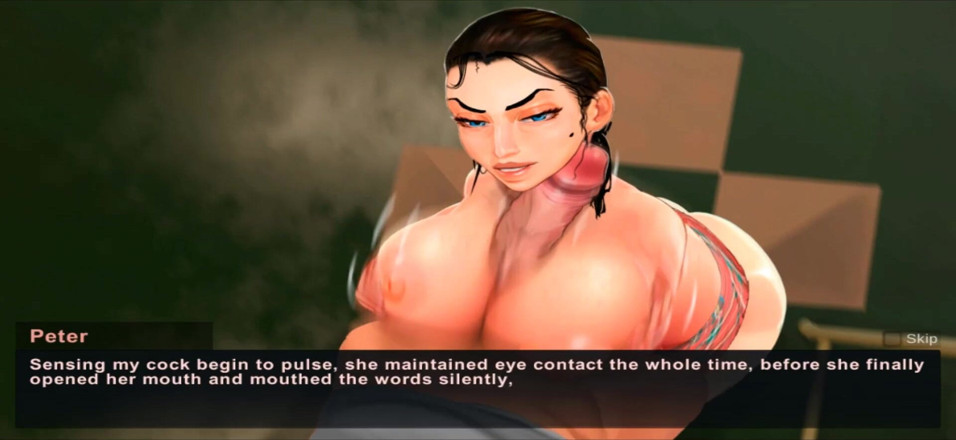 Hentai World: Ingoia una succosa sborra per bruna