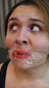 Penelope's Gagged Smoking Challenge
