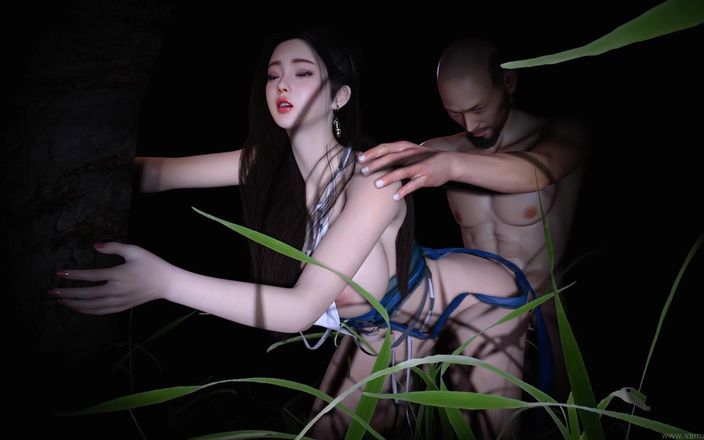 Why fuck so hard: 3d сексуальна зріла мамка гола, її величезні цицьки зраджує на великому члені