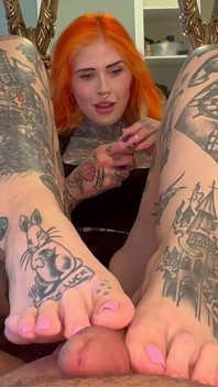 Inked2plz a její velikost 14 nožní práce prosím