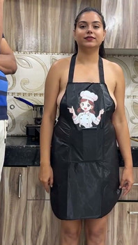 MILF Sara Caught Naked in the Kitchen! Stepson Banged Her Hard! Hindi