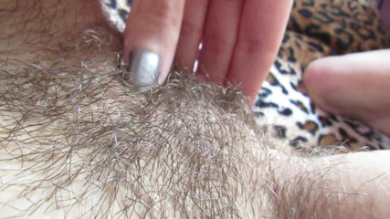 Cuteblonde666: Extreme hairy big clit pussy cumming