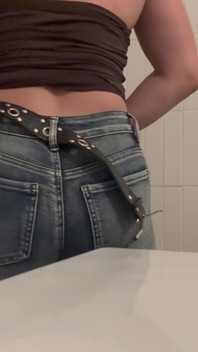 Peeing in Bathroom
