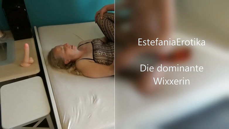 Ken: 多么反常的睾丸治疗。我占主导地位的继母把我睾丸里的性爱汁压在我的睾丸里。