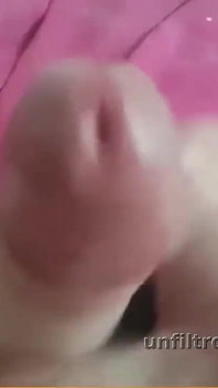 Extreme Closeup of My Very Thick Cock Cumming While I Rub It Till I Moan and Cum Hard!