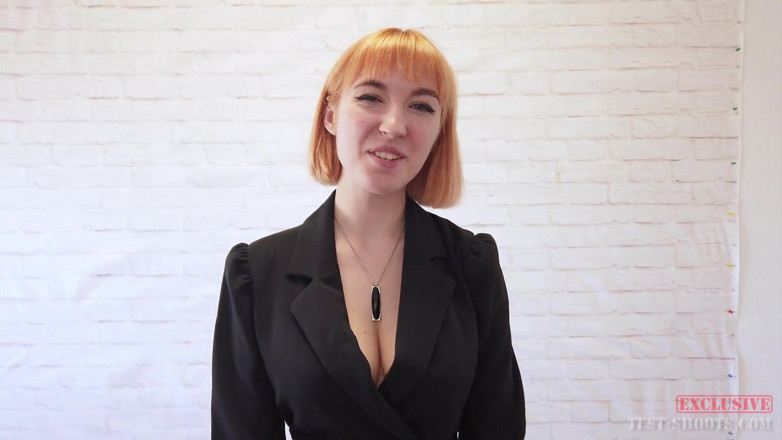 Test-Shoots: Redhead Big Tits Teen Lilly Mays Nude Video Casting Interview
