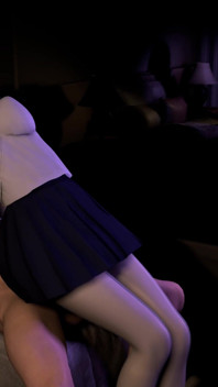 젊은 대물 자지를 괴롭히는 3D 귀여운 스트리퍼