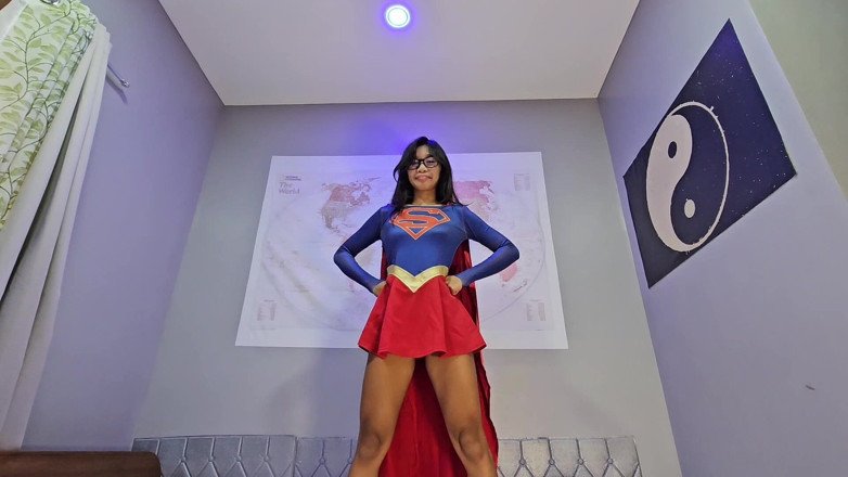 creamberryfairy: Supergirl Panty Tease