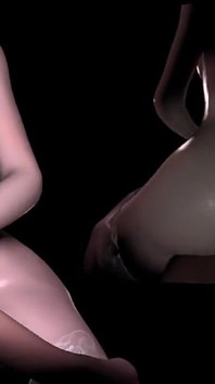 3D Cute Asian Babe Wearing Sexy Lingerie Got Fucked so Hard