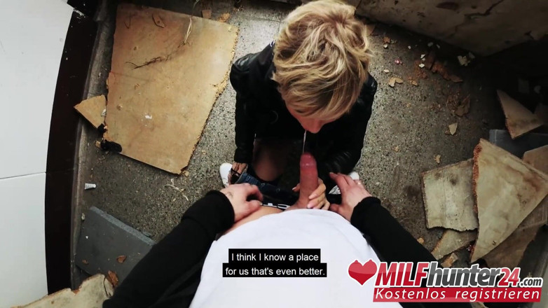MILF Hunter 24: MILF hunter fucks skinny Vicky Hundt hard! (GERMAN)