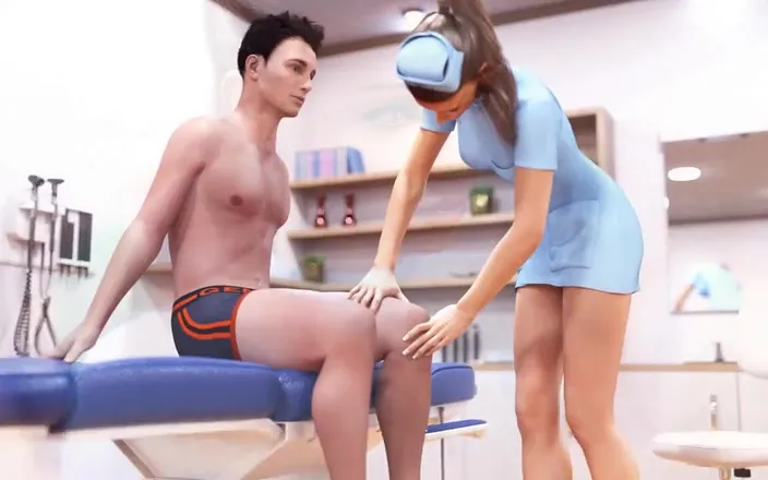Dirty GamesXxX: Amnesia: guy, a sexy nurse, and his stepsister in the...