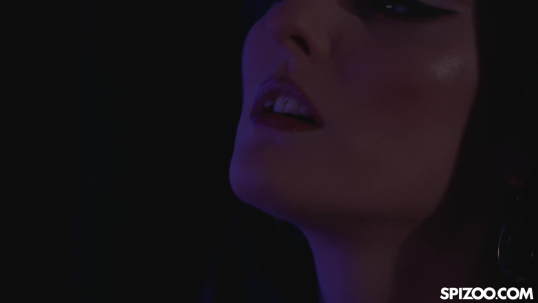 Spizoo: Hot brunette Katy Rose gets a mouth full of cum