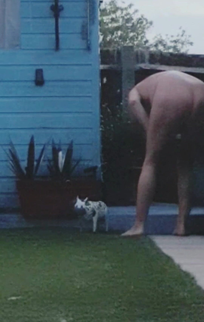 MaleModel: 정원 누드 / 노출 (2부)