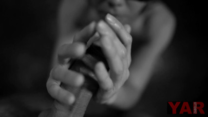 YARzabello: BDSM slut with tattoo fucks and sucks her lover cock
