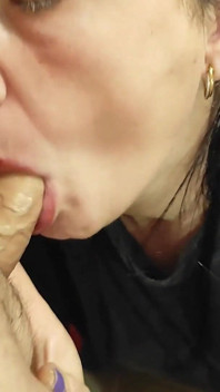 Cock Starved Stepmom Eats Stepson's Cock