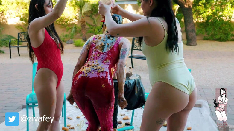 Ziva Fey: Ziva Fey - WAM Bratty femdom breakfast with Larzstord and Ruby...