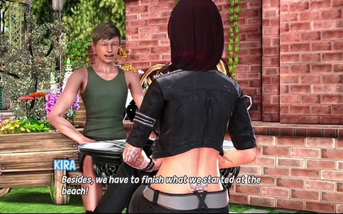 HotSummer117: Max’s Life Cap 46 - baise avec mon ami dans le jardin