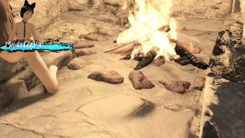 Manor Cookie: Skyrim B și L - Având un timp de distracție lângă un șemineu și...
