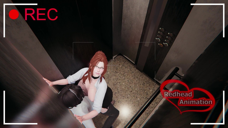 TravisMillpi: Ai kamera orta yaşlı seksi kadını ve komşuyu asansörde sikişirken...