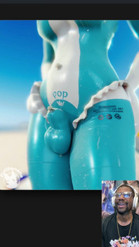 Cute Inflatable Transgender Demonstrates Her Semen Water for Anyone Who’s Fucking Thirsty