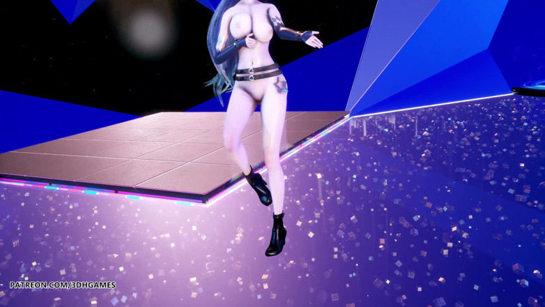 3D-Hentai Games: [MMD] (G)I-DLE - LATATA Kaisa khỏa thân khiêu vũ giải đấu của huyền...