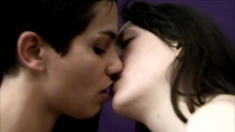 My girlfriend: Hårig slampa älskar sapphic kärlek!