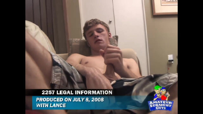 Jay's Amateur Straight Guys: Lance &amp; the Dildopants
