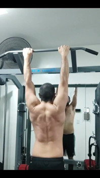 You Suck My Dick After Doing Pull-ups on the Rack?