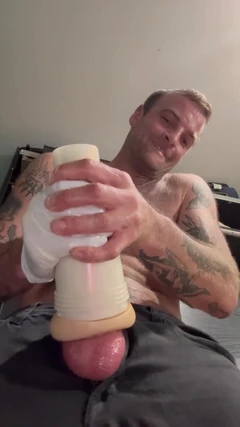 Deep Fleshlight Fucking