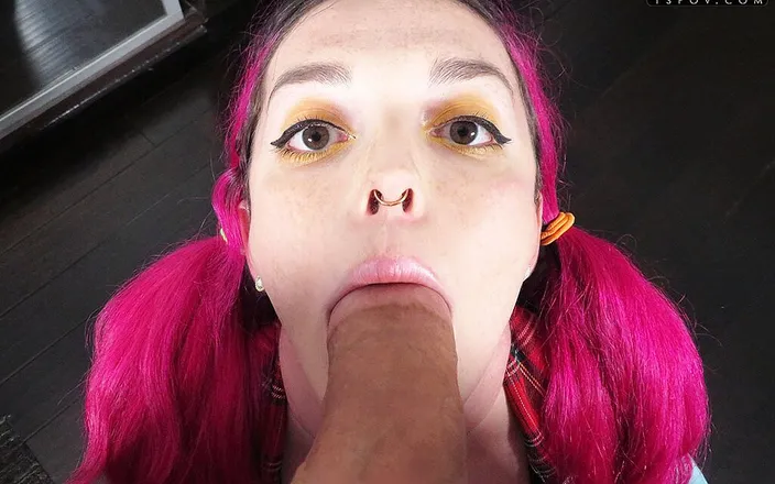 Pure TS and Becoming Femme: Naughty trans girl takes a study break