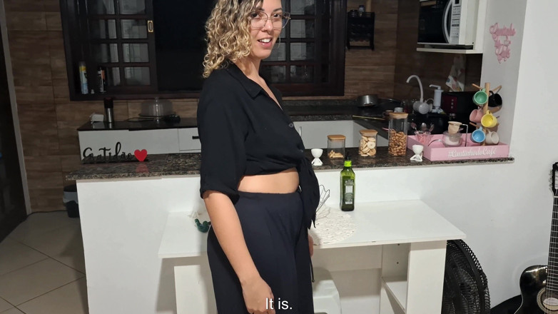 Gabi SweetCouplesStories: Stepson Asks His Stepmother for Help so He Can Cum.