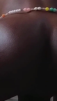 Teenage Twink with Sexy Waistbeads Was Farting Loudly