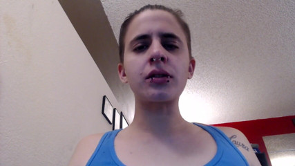 Abby Anna: Eat it snot slave snot sandwhich