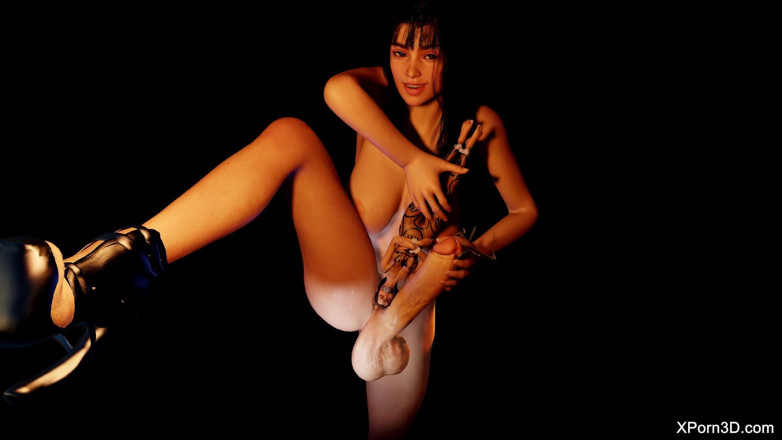 The Scenes: Futa giantess使用女孩作为成人玩具巨人futanari调教