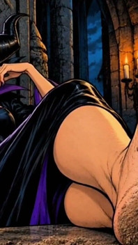 Maleficent's Dirty Feet. Experimental Cartoon Foot Fetish