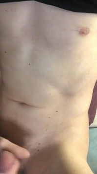 Stunning Twink Shows off His Precum and Jerks off Until Cum