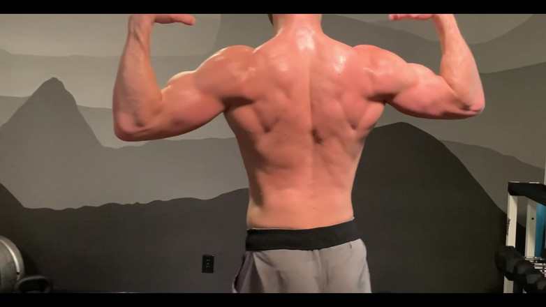 Jay Stroke: Post Workout Flex, Strip, and Show-off