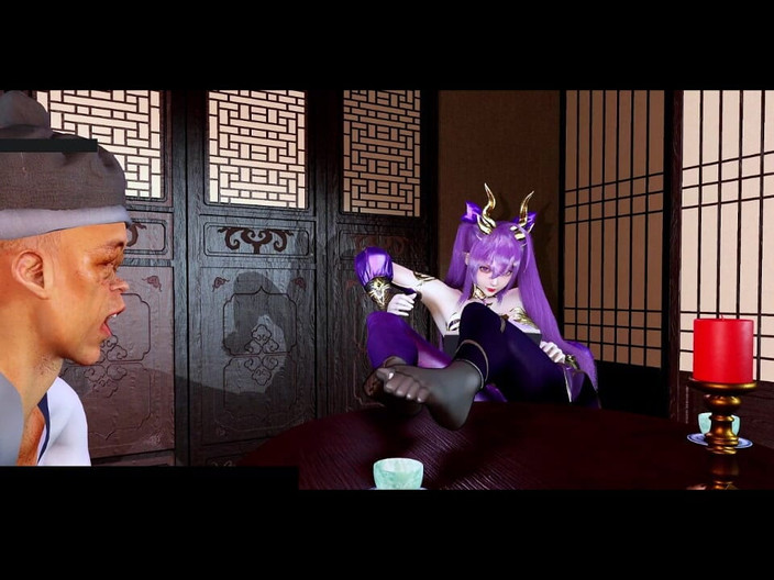 X Hentai: फंतासी की स्वामिनी: एनिमेटेड बूटी क्वीन - 3डी एनीमेशन हेनतई