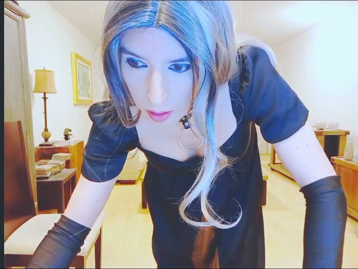 Tammy sissy slave: Naughty Sissy Crossdresser Webcam Show: Sexy Outfits &amp; Dirty Male Fantasies