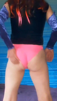 Mein neues kleines samtkleid und mein neuer rosa bikini