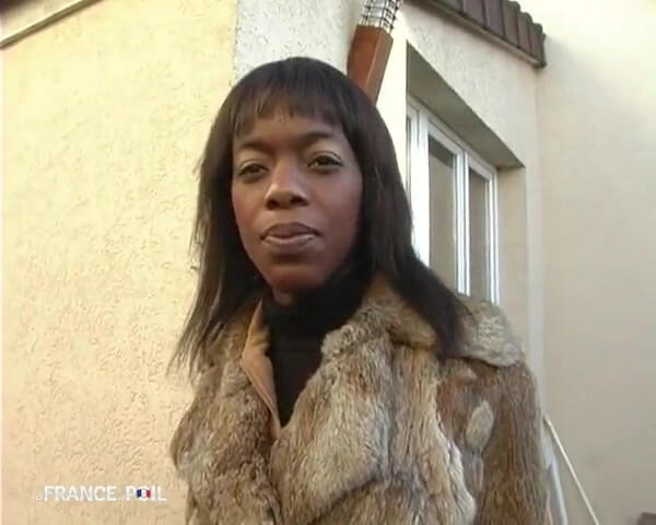 La France a Poil: A Beautiful Tall Black Slut First Time Sodomized in Front...