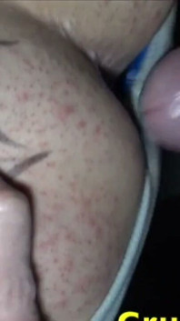 Slut Creampied in Backroom